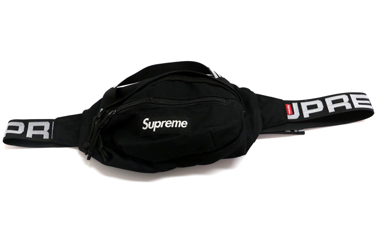 Supreme Waist Bag Ss18 Black