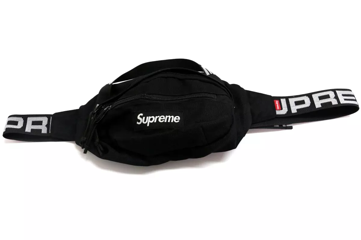 Supreme Waist Bag SS18 Black