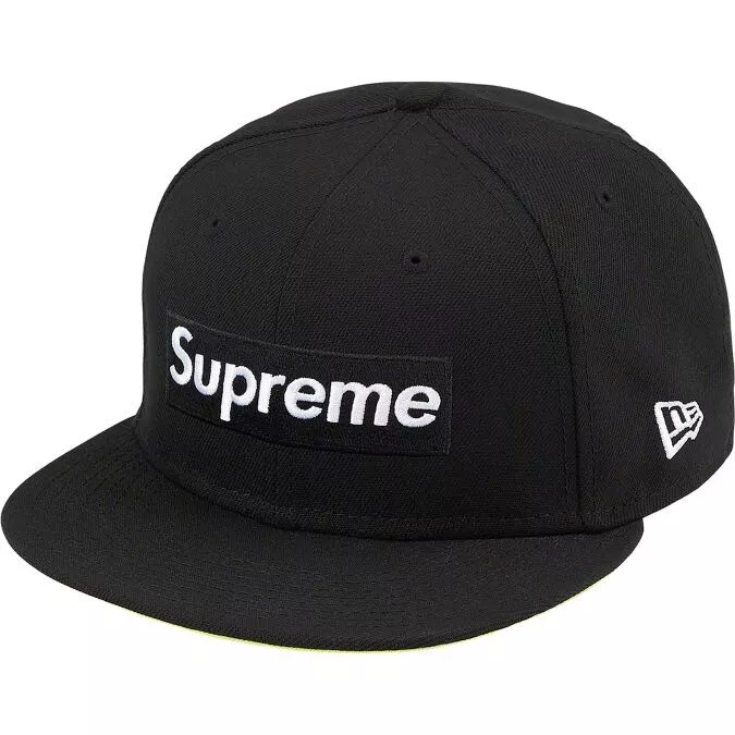 No Comp Box Logo New Era Black 7-5/8-