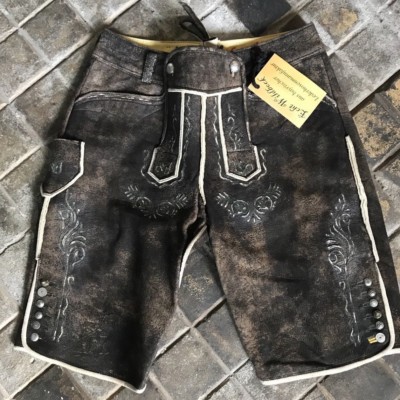 Da'Wilderer Buchberger Tracht Wildbock Lederhose kurz Damen