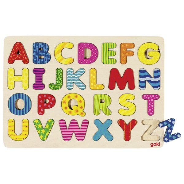 Goki Puzzle Alphabet En Bois - Image 2