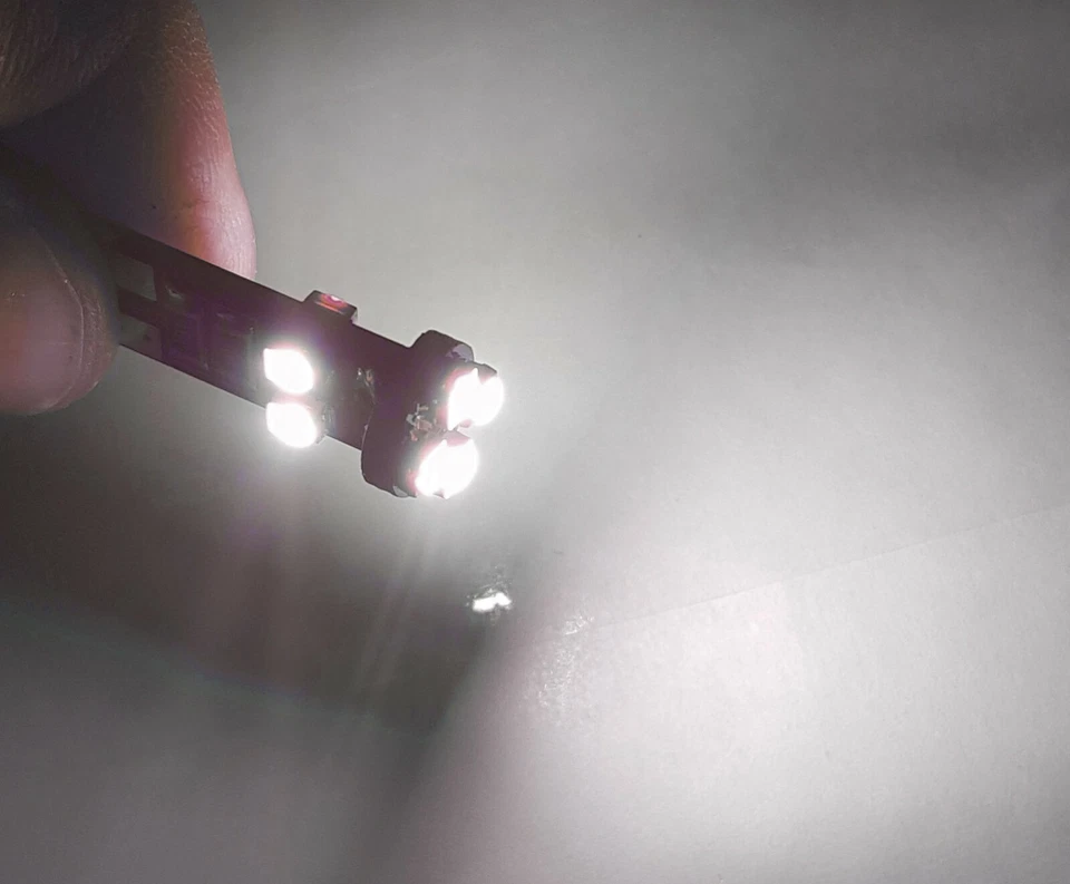 Para Opel Astra G 2 Bombillas LED Blanco Matrícula Anti Error - Imagen 3 de 3