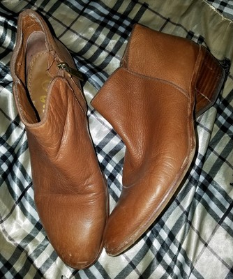 sam edelman petty ankle bootie deep saddle leather