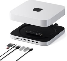 SATECHI Mac Mini Hub and Stand with SSD Case ...
