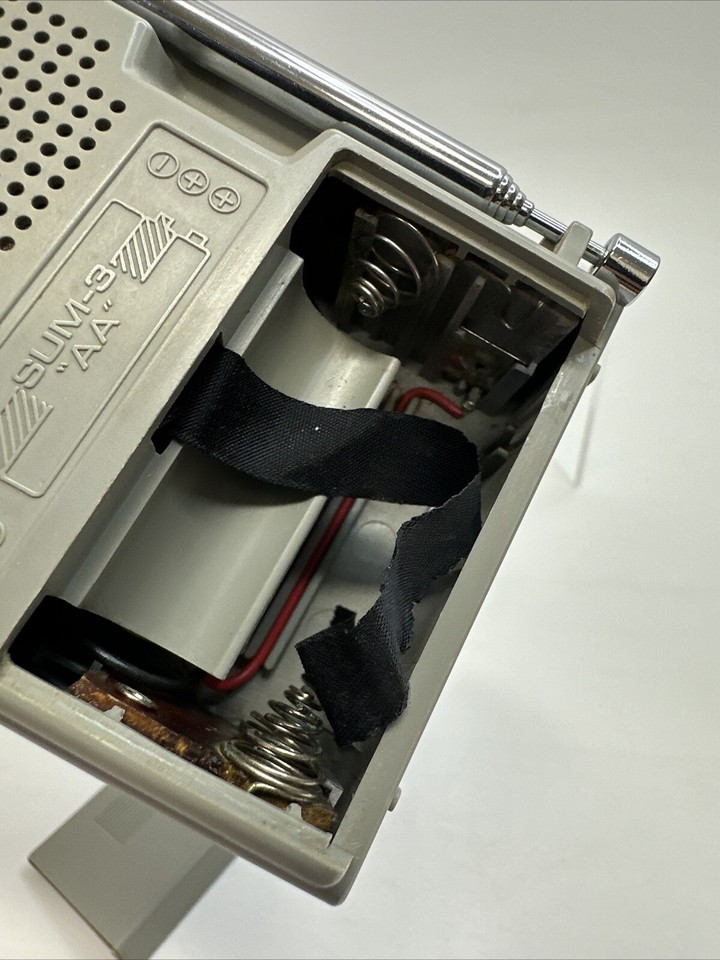 Vintage Toshiba AM/FM Portable Radio RP-1150F Tested And Working ...