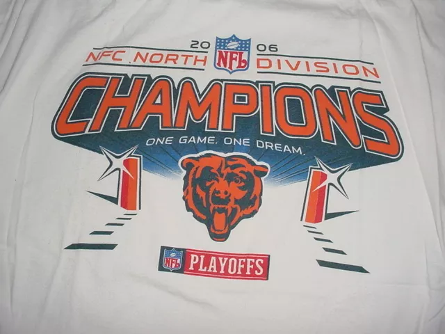 2006 NFL North Division Champions one game dream Chicago Bears