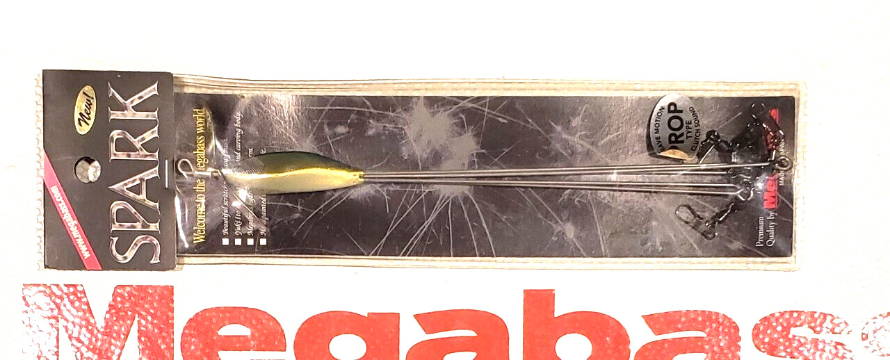 WOW! Megabass SPARK RIG Umbrella RIG "BLUE BACK LIME CHART " WAVE MOTION PROP - Image 2