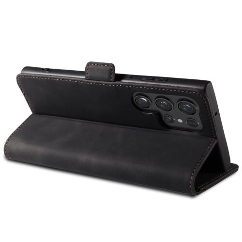 Para Samsung S25 Ultra S25+ S25 Edge S25 Cuero Magnético Abatible Billetera Estuche Cubierta - Imagen 9 de 32