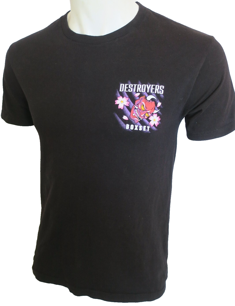 Boxset Destroyers Car Tokyo/Los Angeles Graphic Cotton Black T