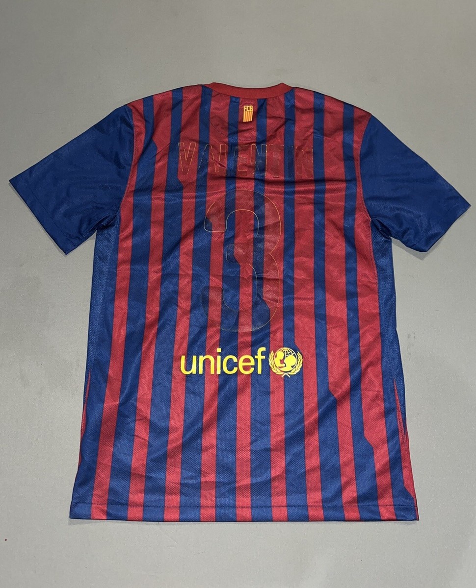 FC Barcelona 2011-12 Home Soccer Jersey Football Shirt Nike