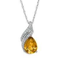Click here for more details on 1 1/2 ct Natural Citrine Drop...