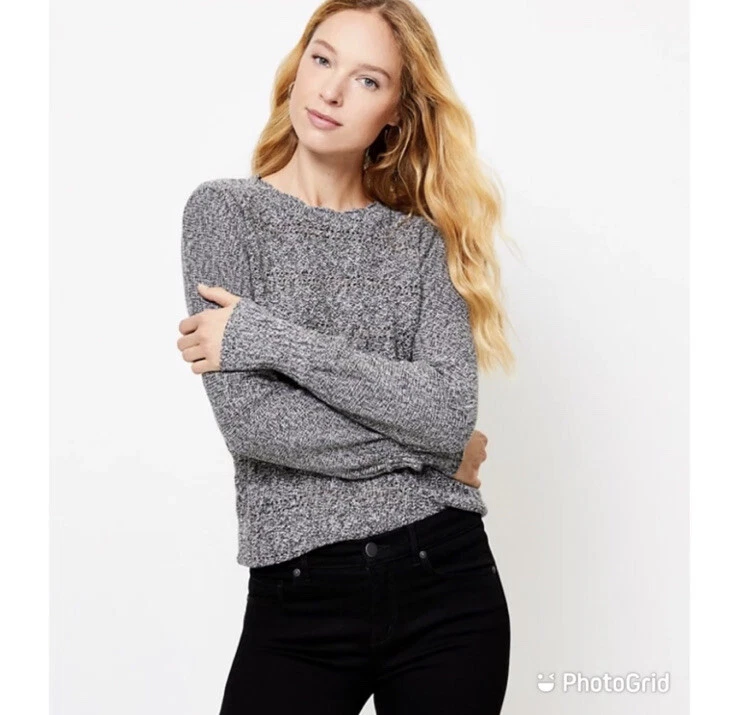Loft marled best sale sweater