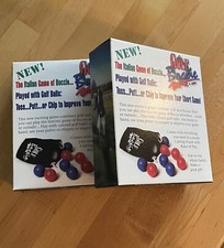 2 Pack Golf Boccie Play the game of Bocce Ball with Golf Balls and your putter
