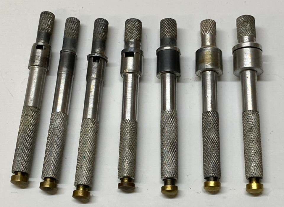 Vintage Watch Tools, Set Of 7Wrist Watch Mainspring Winders eBay