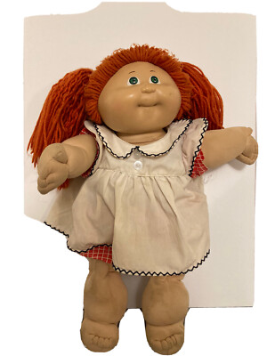 cabbage patch dolls vintage red hair