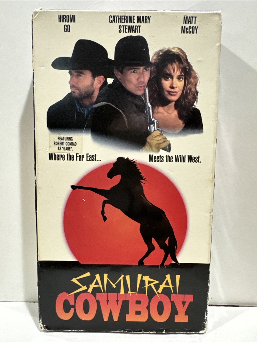 Samurai Cowboy VHS Tape Hiromi Go Catherine Mary Stewart Tested