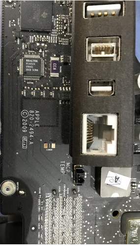 Placa madre A1311 2009 21,5"" 820-2494-A, zócalo LGA 775, GPU GeForce 9400 256 MB - Imagen 6 de 6