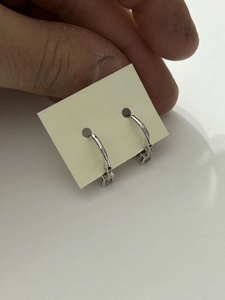 Orecchini MONACHELLA PENDENTI PUNTO LUCE  , in Argento 925  SPEDIZIONE GRATUITA - Immagine 3 di 3