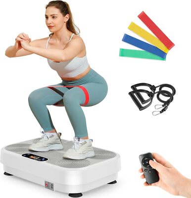 Vibration Plate Exercise Machine, 99 Adjustable Speed High Intensity  Vibration