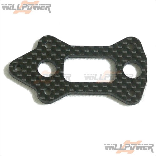 Carbon Center Diff. Top Plate #87322 (RC-WillPower) HOBAO Hyper 7 - Picture 2 of 2