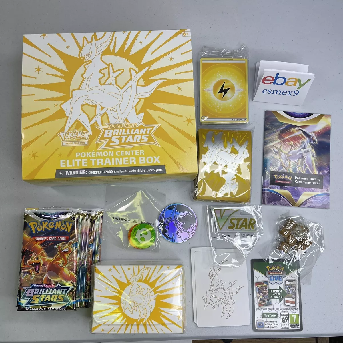 PC Brilliant Stars ETB back up on Pokémon center! : r/PKMNTCGDeals