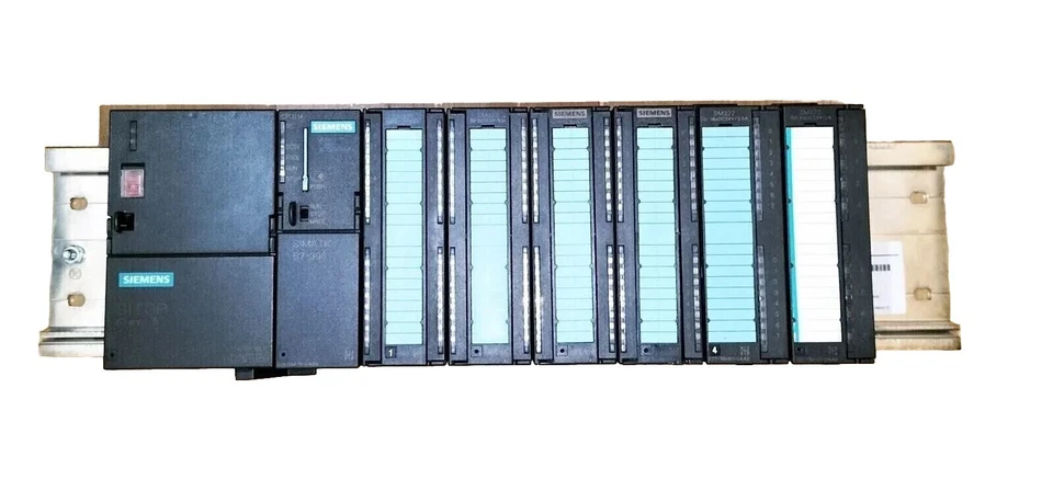 ✅Siemens Simatic S7-300 314 1AF10 0AB0 CPU ) + Speicherkarte Netzteil + Schiene✅ - Bild 3 von 4