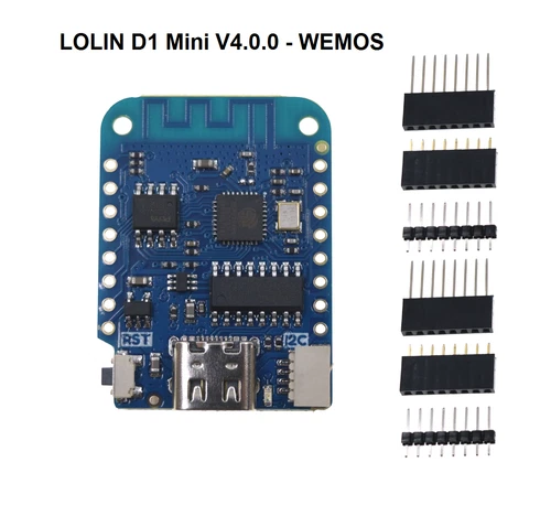 Original LOLIN D1 mini V4.0.0 WEMOS WIFI IOT based ESP8266 4MB MicroPython