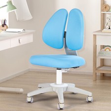 Pink/Blue Height Adjustable Kids Study Chair Ergonomic 360 Student Armless Chair