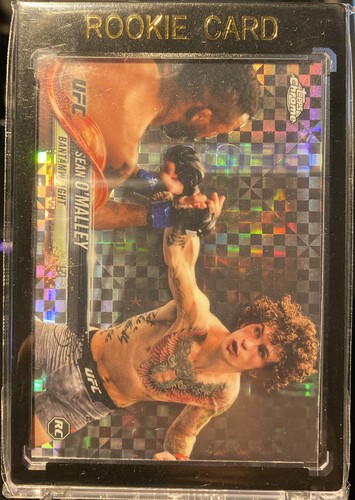 Sean O'Malley [Xfractor] #84 2018 Topps UFC Chrome card