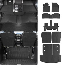 Floor Mat Cargo Liners Backrest Mats Trunk Liner For 2020-2025 Kia Telluride