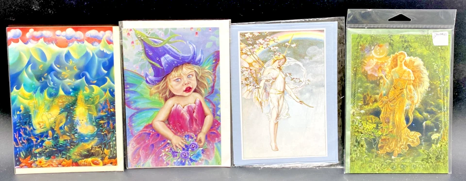 (18) BLANK GREETING CARDS LEANING TREE, CRYSTAL CARDS, FATARA, LARSON, ELGIN - Image 4 of 4