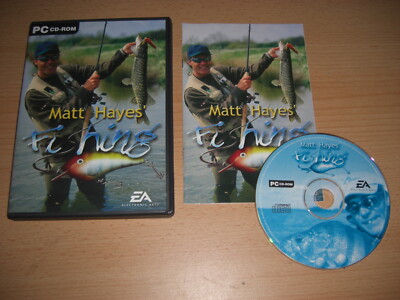 MATT HAYES' FISHING Pc Cd Rom Original Fishing Simulator Fish Sim ...