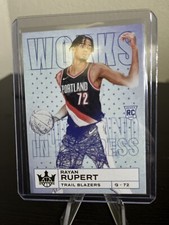 2023-24 Panini Court Kings - Works in Progress #13 Rayan Rupert (RC)