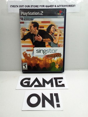 SingStar Amped (PlayStation 2, 2007) Complete Tested Working - Free Ship