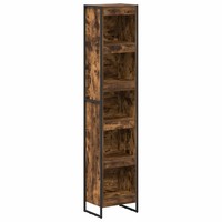 BüCherregal Holzwerkstoff 40X30X189,5 Cm Standregal Raucharbe