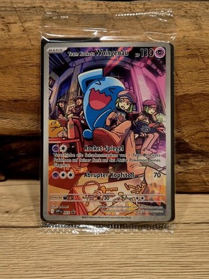 Pokemon Team Rockets Woingenau SVP 203 Black Star Promo Deutsch Sealed 
