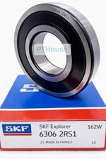 6306 2RS1 SKF Deep Groove Ball Bearing -Made In France - 30x72x19mm