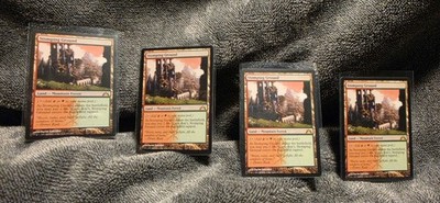 MTG Stomping Ground x4  (Gatecrash) Shock Land ~ Mountain/Forest M/NM