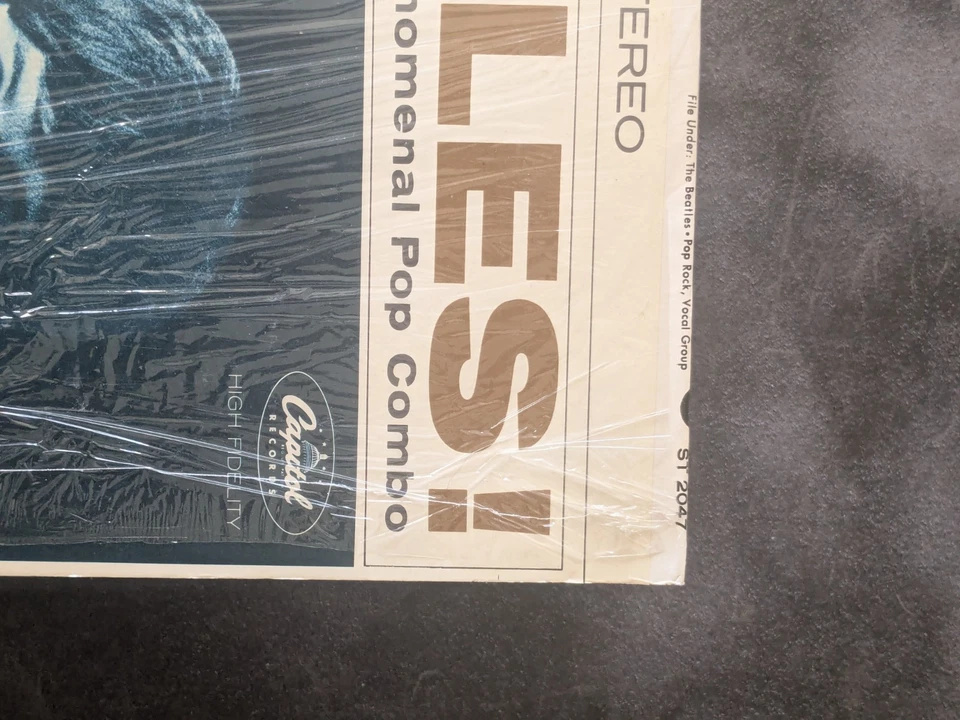 The Beatles Meet the Beatles 1964 Capitol ST 2047 Early Pressing-"Errors" - Image 4 of 4