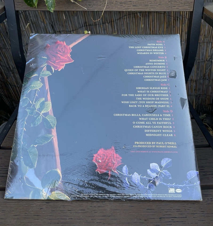 Trans-Siberian Orchestra The Lost Christmas Eve 2-LP Cobalt Vinyl Record - Image 4 of 4