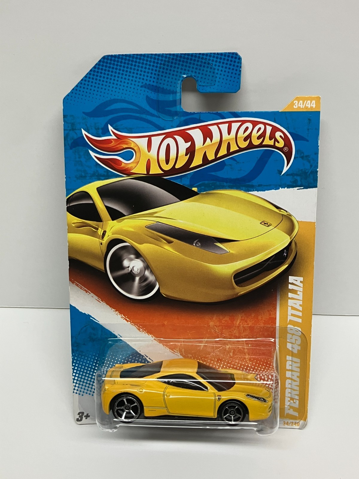2011 Hot Wheels FERRARI 458 ITALIA diecast 34/240