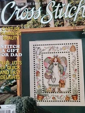 Jul 1998 For The Love of Cross Stitch Magazine Cross Stitch Patterns