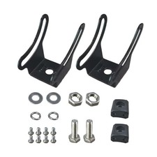 26PCS LED Light Bar Side Mounting Bracket, Base Mounting Bracket with Rubber ...