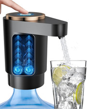 Pompa Caraffa Acqua per Bottiglia da 5 Galloni - Dispenser di Ricarica Elettrica Portatile USB-C,
