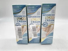 Geloo Advanced Scar Cream Gel 3 x 50mI - Scar Removal Treatments for Face Body