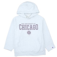 Champion Damen grau University of Chicago Pullover Hoodie Medium