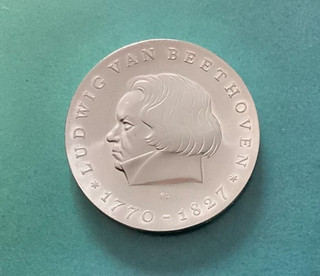 DDR Gedenkmünze 10 Mark Ludwig van Beethoven