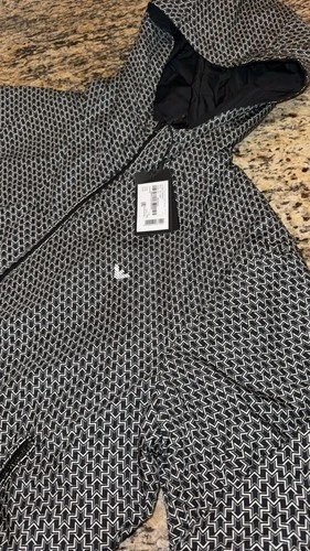 EMPORIO ARMANI $445 Mens BLOUSON REVERSIBLE JACKET Full Zip AUTHENTIC NEW image 2