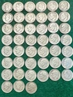ROOSEVELT DIME LOT Of 45 Coins Total DATE 1955 90% Silver Estate Collector DIMES
