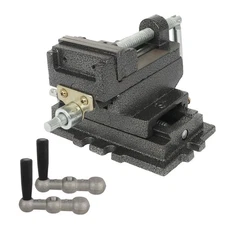 3Inch Cross Slide Vise Drill Press Heavy Metal Milling 2 Way X-Y Clamp Machine